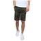 Galaxy by Harvic Men's Flat Front Slim Fit Stretch Chino Shorts